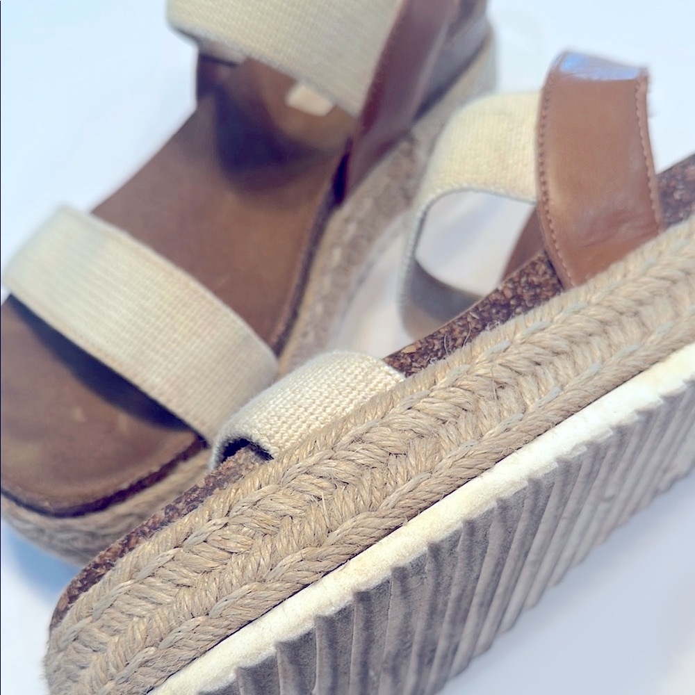 STEVE MADDEN Espadrille Shoes with Platform Sole - Picture 4 of 6